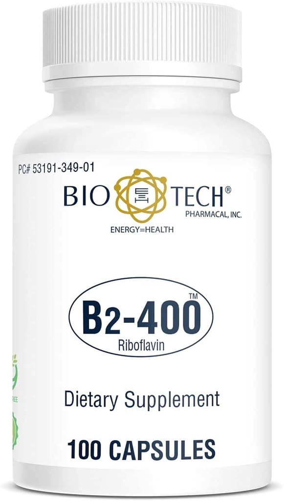 Bio-Tech Pharmacal B2-400, 100 Capsule 