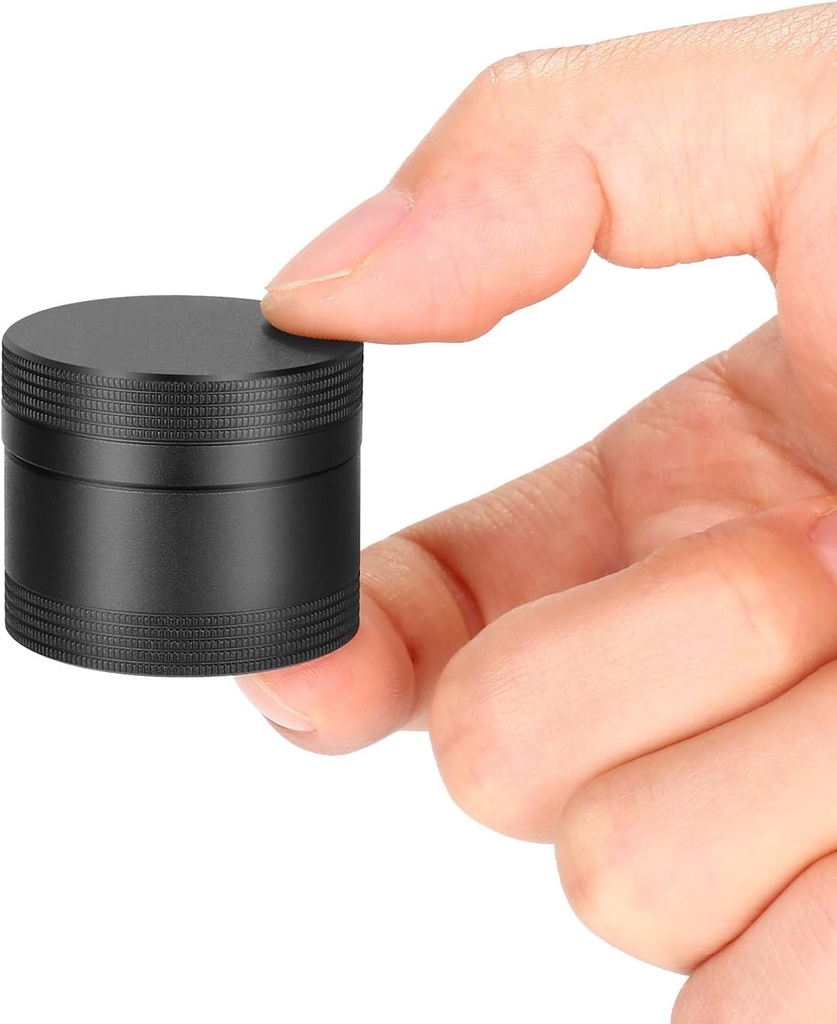 Small Daily Pill Box - Portable impermeabile din metal Pilula caz pentru buzunar sau aluminiu aliaj rotund Pastile de călătorie medicament Container Vitamina Organizator cadou unic