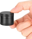 Small Daily Pill Box - Portable impermeabile din metal Pilula caz pentru buzunar sau aluminiu aliaj rotund Pastile de călătorie medicament Container Vitamina Organizator cadou unic