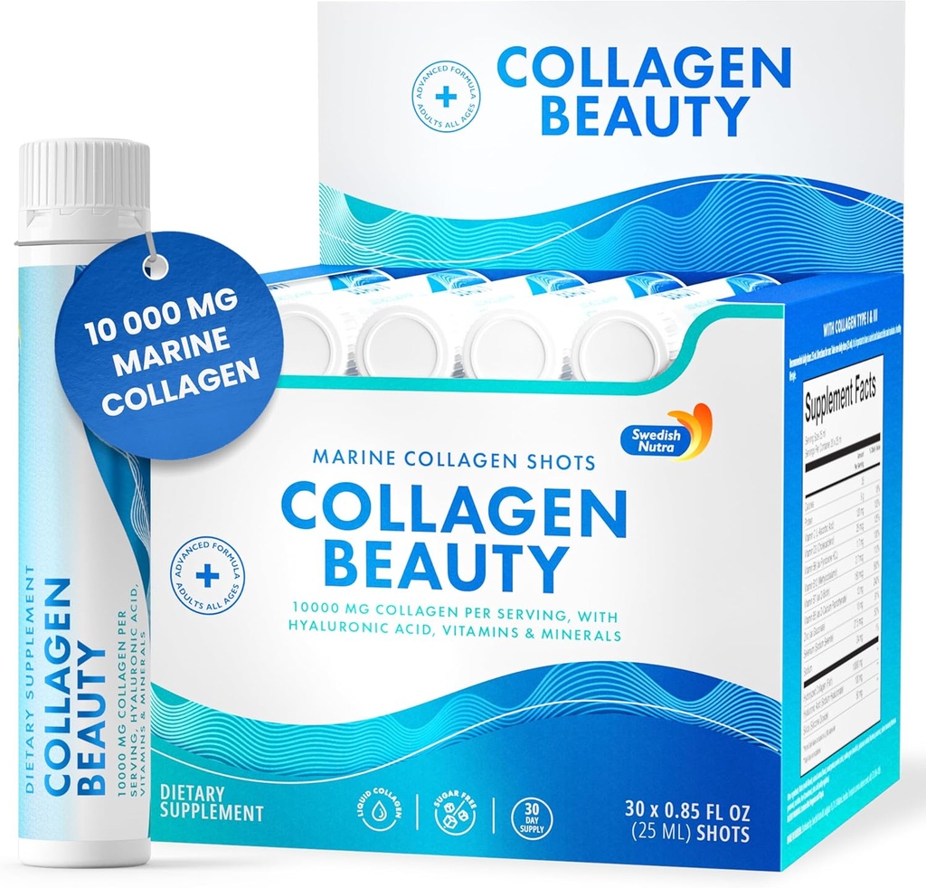 Suedeză Nutra - Colagen Frumuseţe 
