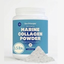 Zen Principiul Marine Colagen Peptides Powder 1.5 lb. Peşte sălbatic, non-GMO. Sprijină sănătos piele, păr, articulaţii şi oase. Hidroliză de tip 1 şi 3 proteine. Aminoacidi. Fără aromă, uşor de amestecat.