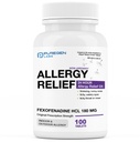 Puregen Labs Alergia Relief, Fexofenatura 180mg, 100 comprimate 