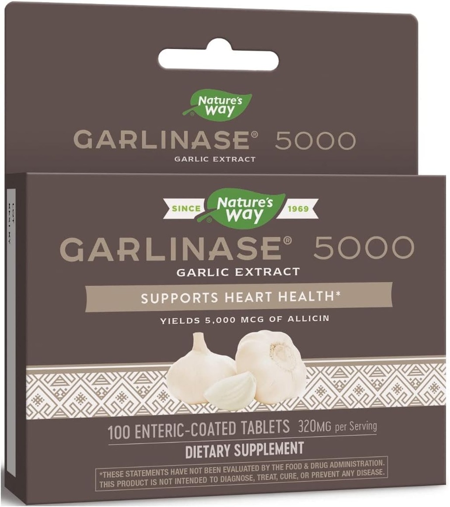 Calea naturii Garlinase proaspete, 100 comprimate