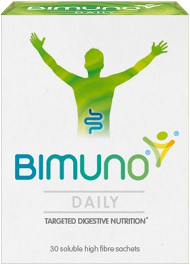 BIMUNO Original - Daily Prebiotic Suplimente alimentare. Suport de sănătate Gut pentru bărbaţi, femei, copii & Bifidobacterium Cultura. Mare în fibre. Gust gratuit, vegetarian, gluten gratuit 