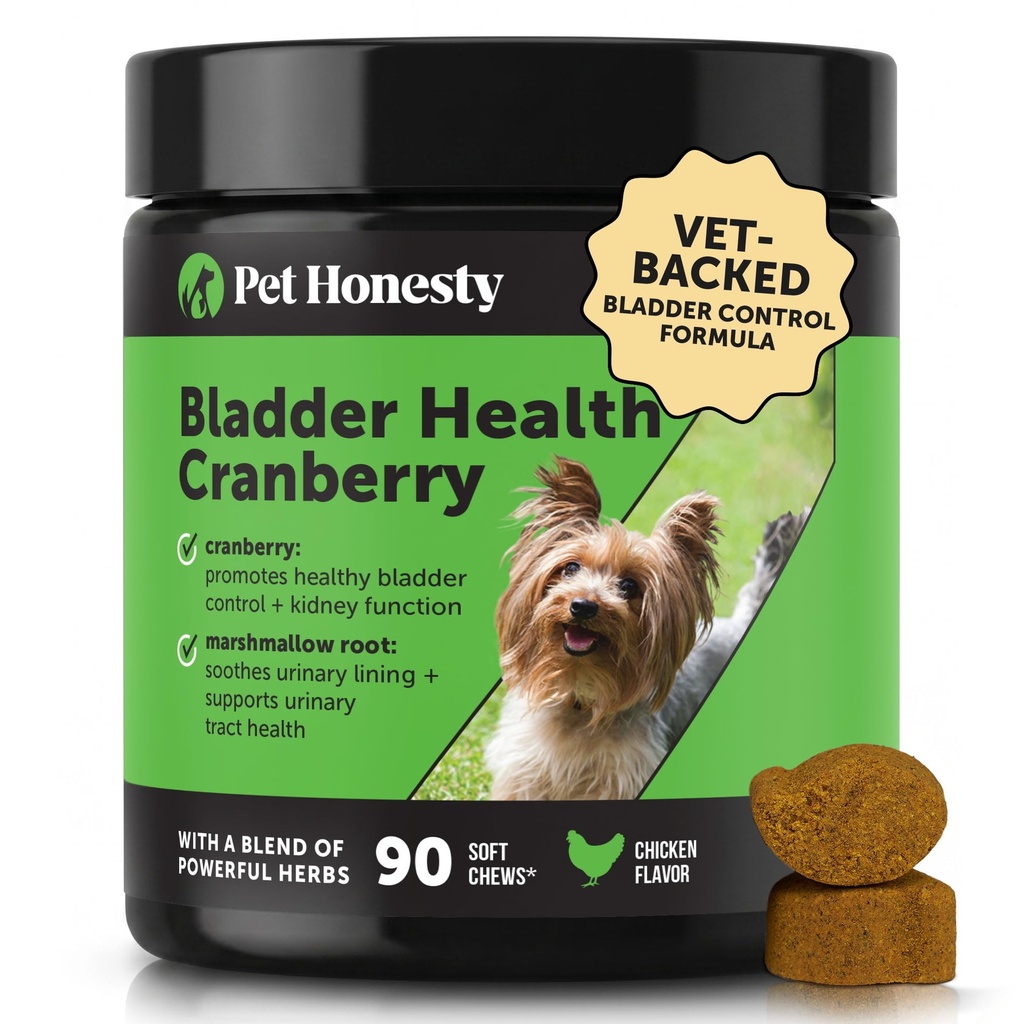 Bladder Sănătate Cranberry Suplimentul pentru câini de câini 