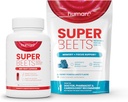 Humann SuperBeets Beet Root Capsule & Memorie + Focus Chews