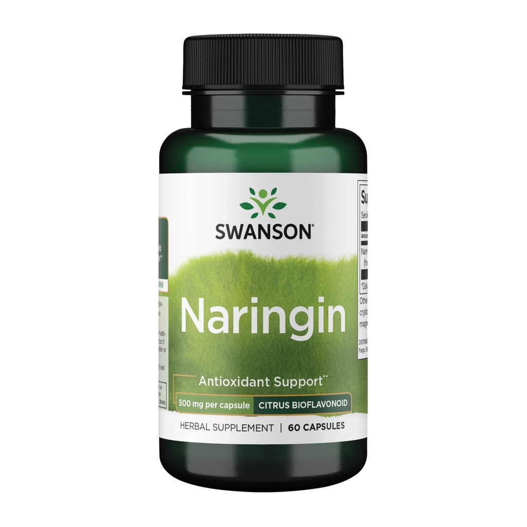 Swanson Naringin 500 Milligrame 60 Capsule