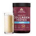 Nutriție antică Colagen Peptides pulbere, Multi Colagen Proteina, Femei și Bărbați, Vitamina C, Probiotice, Hidrolized Colagen, Sprijină Piele, Articulații, Sanatate Gut, Vanilie, 24 Serviri