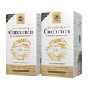 Solgar Spectrum Curcumin - 90 LiCaps, Pachet de 2 - Absorbție superioară - Brain, Joint & Immune Health - Non-GMO, Vegan, Gluten gratuit, lactate gratuit - 180 Serviri totale