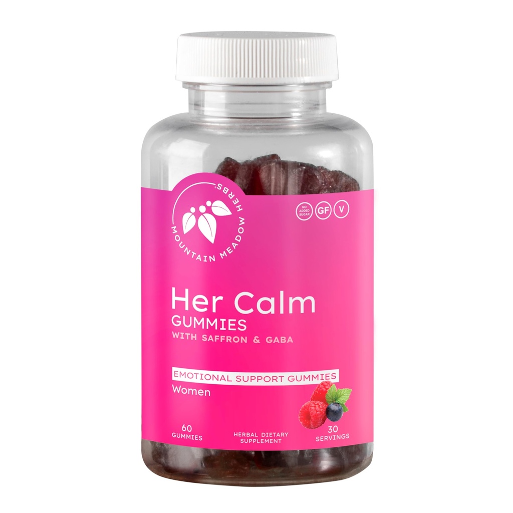 Mountain Meadow Herbs Herghels Her calm Gummies 