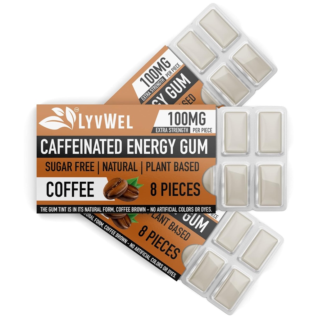 LyvWel Energetic Gum 