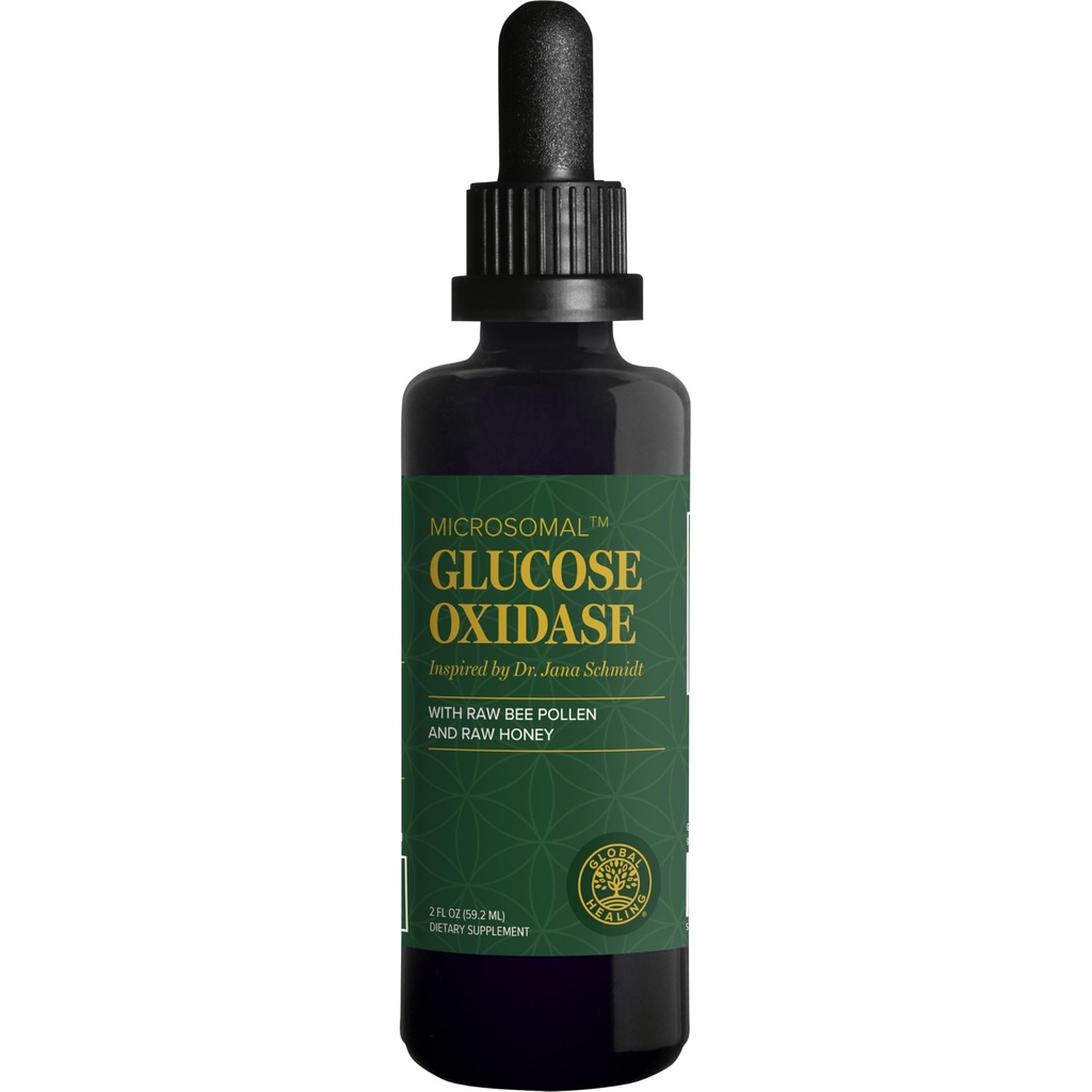 Glucoză pentru vindecare globală Oxidază - 2 Fl Oz