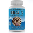 Omega 3 ulei de pește sălbatic pentru câini cu vitamina E - cel mai mare EPA & DHA Softgels Disponibil (1000mg) 180ct