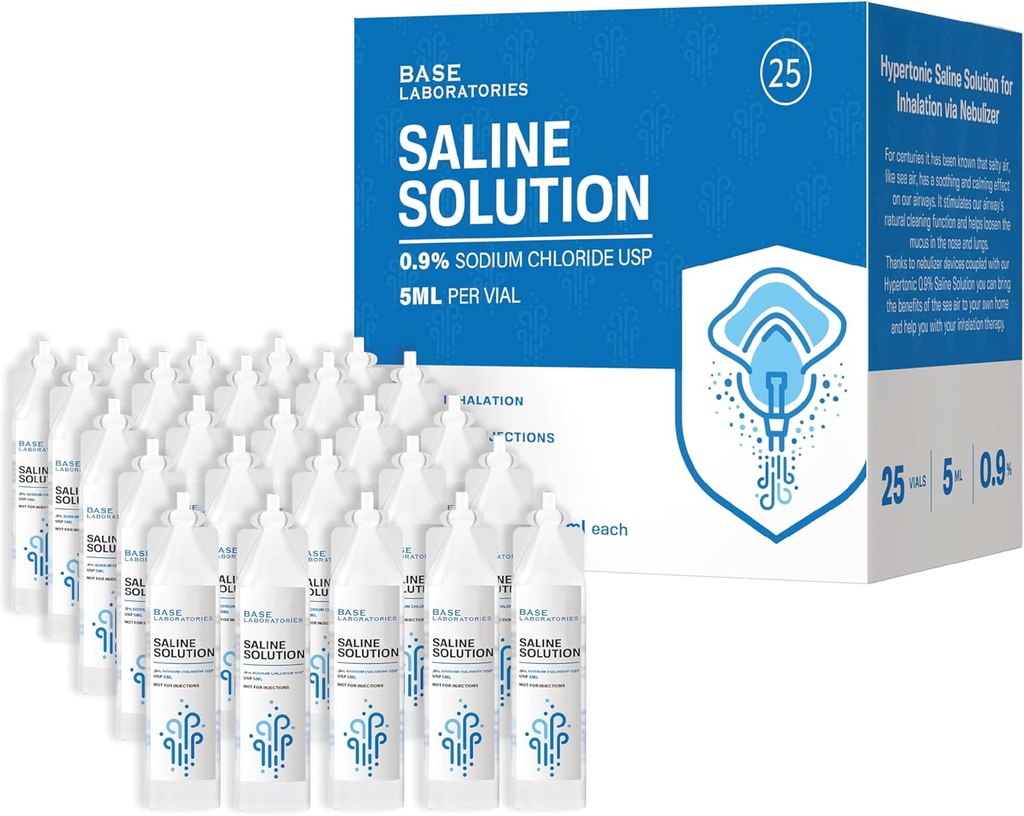 Laboratoarele BASE Soluţie salină 0, 9% pentru nebulizator 