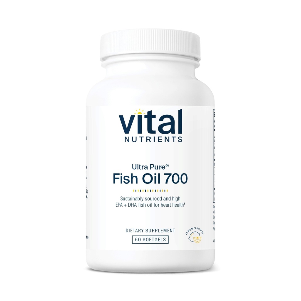 Vital Nutrients Ultra Pure® Ulei de pește 700 