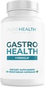 PUREHEALTH Research Gastro Health Formula - Alginat natural pentru reflux acid - DGL Supliment pentru arsuri și indigestie - Cu Artichoke, Rhodiola Rosea, Acid hialuronic, Quince & More - 90 capsule
