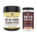 Keto MCT ulei pulbere & Colagen + Keto Coco băutură Mix