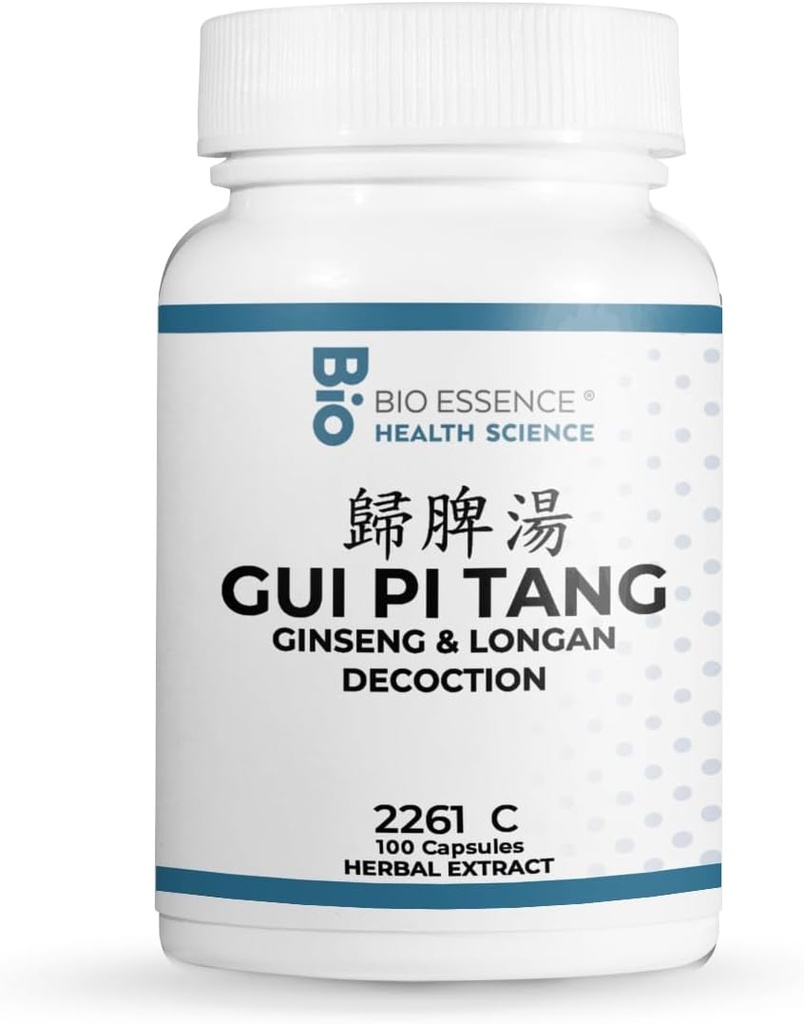 2261C GUI Pi Tang/Ginseng & Longan Decoction 100 Capsule/Sticle (2 flacoane)