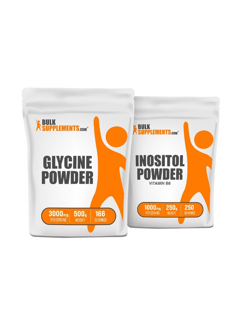 Glicină 500g + Inositol (Vitamina B8) 250g Bundle