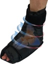 Picior și glezna durere relief cald / rece Gel Wrap - Relieve eficient Picior și glezna Aches & Pains Folosind compresie Gel Ankle Ice Pack Wrap - Încălzire sau răcit, Ținte Toate zonele de glezna & picior - Large