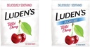 Ludens Wild Cherry Ghroat Drops, 90 Count & Sugar Free Cherry Ghroat Drops, 75 Count Bundle