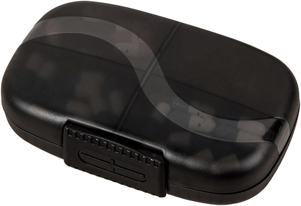 Weekly Pill Organizator 1 de timp pe zi,Pill Dispensers,Pill Box 7 Ziua cu 7 Compartimente extra mari Portable Travel,pentru medicamente/Vitamins/Fish Oils/Supplements