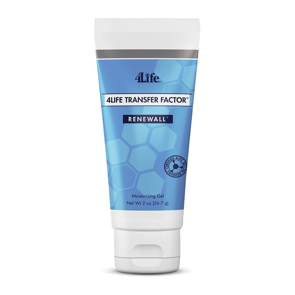 4Life Transfer Factor RenewAll Gel - Topical Skin Care with Aloe Vera, Lavender Extract, Eucalipt ulei, și Rosemary - 2oz