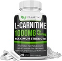DR. NUTRIŢIA LUI MARTIN L-Carnitina - 200 capsule - 1000 mg per servire - stimularea metabolismului și creșterea performanței