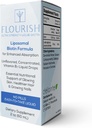 Solace Nutriție - Fullish Biotin Păr, Piele și unghii Vitamine, Suplimente de vitamine lichide cu vitamina B7, Suplimentul de creștere a părului nearomat, Ultra-Forngth Vitamine Biotin, 15.000 mcg, 2fl oz