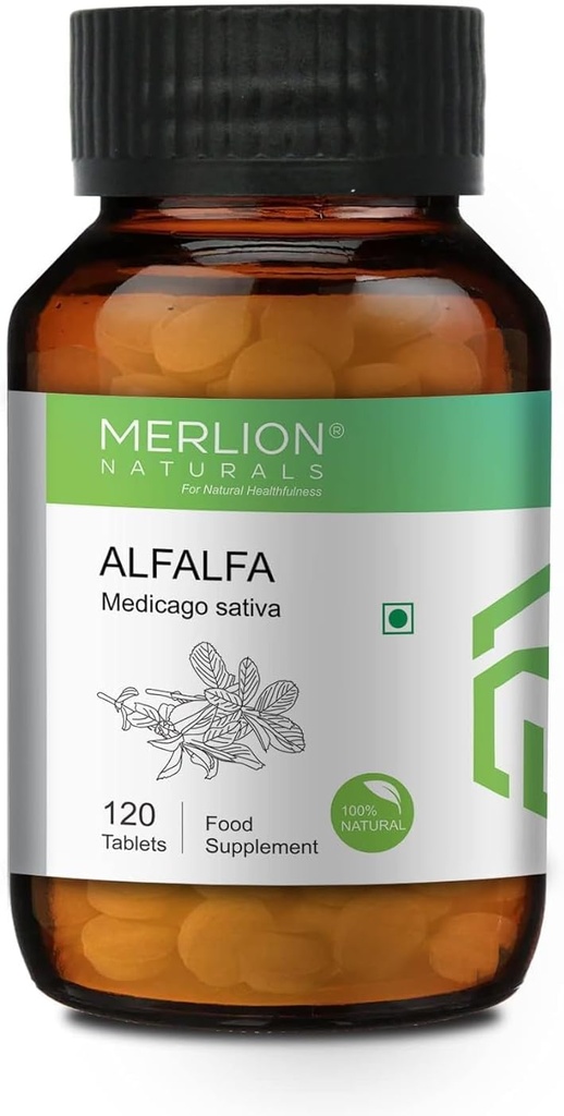 Sheltr Alfalfa comprimate, Medicago Sativa, toate naturale, pure plante aromatice 500mg x 120 comprimate