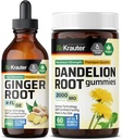 BIO KRAUTER Root Tincture 4 Fl. Oz. & Dandelion 60 Gummies
