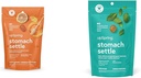 UpPrimăvara Stomac Setle Picături Bundle cu ghimbir, Lemon - 55 Ct și 28 Ct