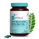 HK Vitals DHT Blocker cu Biotin, Stinging Nettle și Soya Proteine, ajută la reducerea căderii părului, Stimulează creșterea părului, 60 comprimate