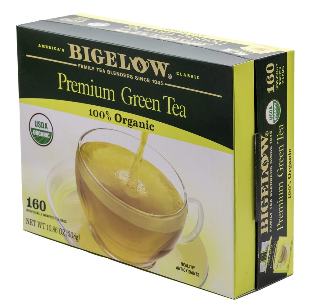 Ceai verde organic Bigelow, 160-conte (51100.85)