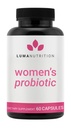 Luma Probiotice de nutritie pentru femei cu prebiotice - 50 miliarde CFU - Formulat pentru suport digestiv, imun si feminin - 60 capsule