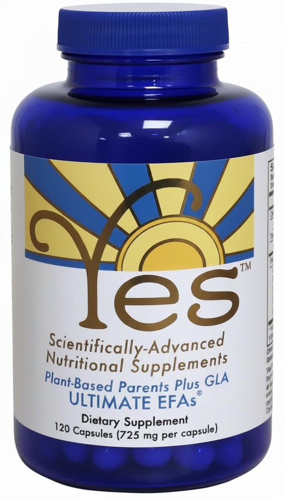 Ulei de pește pe bază de plante DA Omega 3 & 6 Acid gras - Burpless - DHA, EPA, SDA - Colesterol, inimă, piele, energie, ochi, suport de imunitate de DA (120 capsule de gel)