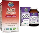 Gradina de viata Vegetarian Omega 3 6 9 Supliment - Raw CoQ10 Chia Ulei de seminte intreg alimente Nutritie & Suplimente de zinc 30 mg mare potenta de zinc brut si vitamina C Supliment multimeneral