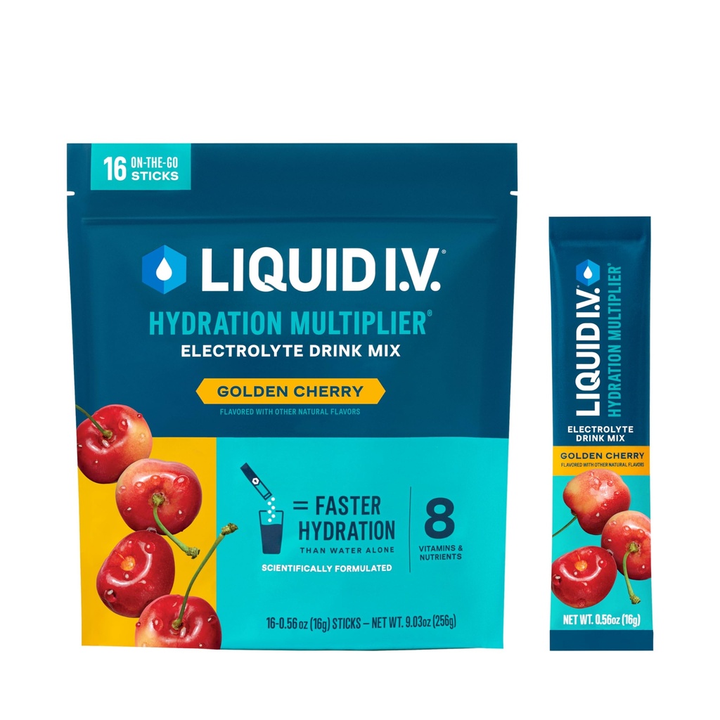 Multiplicator de hidratare I.V.® lichid - Cherry de aur 