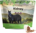 Silver Lining Herbs Suport pentru rinichi Supliment pentru cai - Suplimente de cai pentru sanatate renala si suport pentru vezica - Complet cu musetel, usturoi, Juniper Berry, si mai mult - 5 lb (300 Serviri)