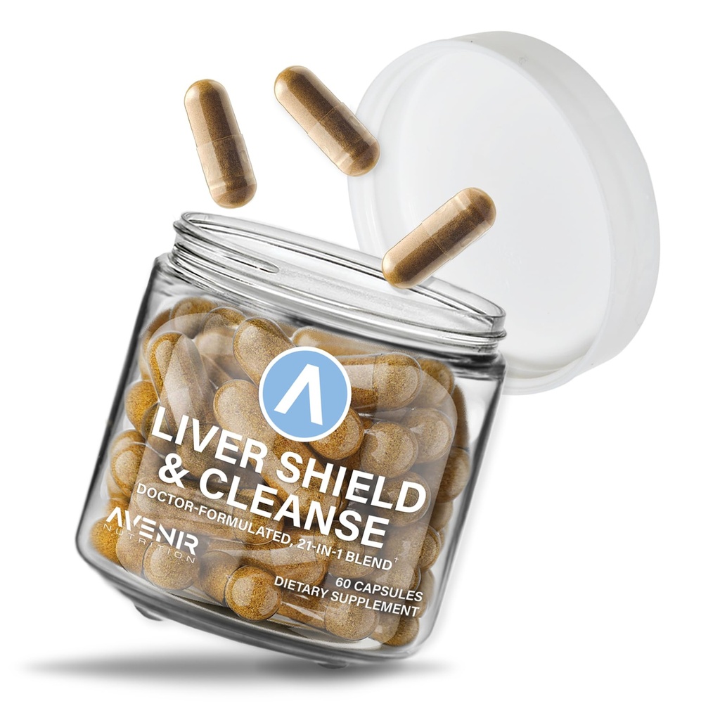 Avenir Nutriție de ficat Shield & Cleanse 
