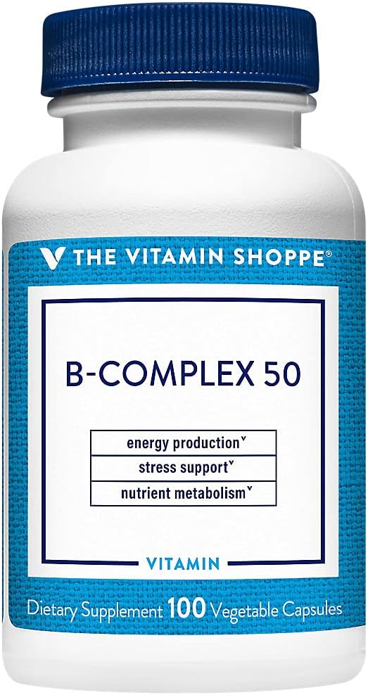 Vitamina Shoppe B- Complex 50 (100 Capsule vegetale)