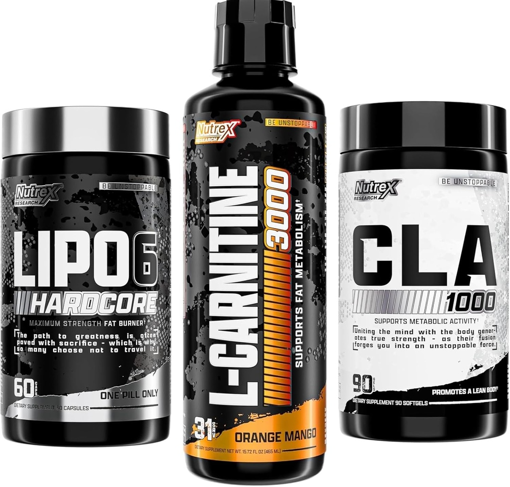 Nutrex Cercetare Carnitina lichid 3000 - Fat Burner și CLA