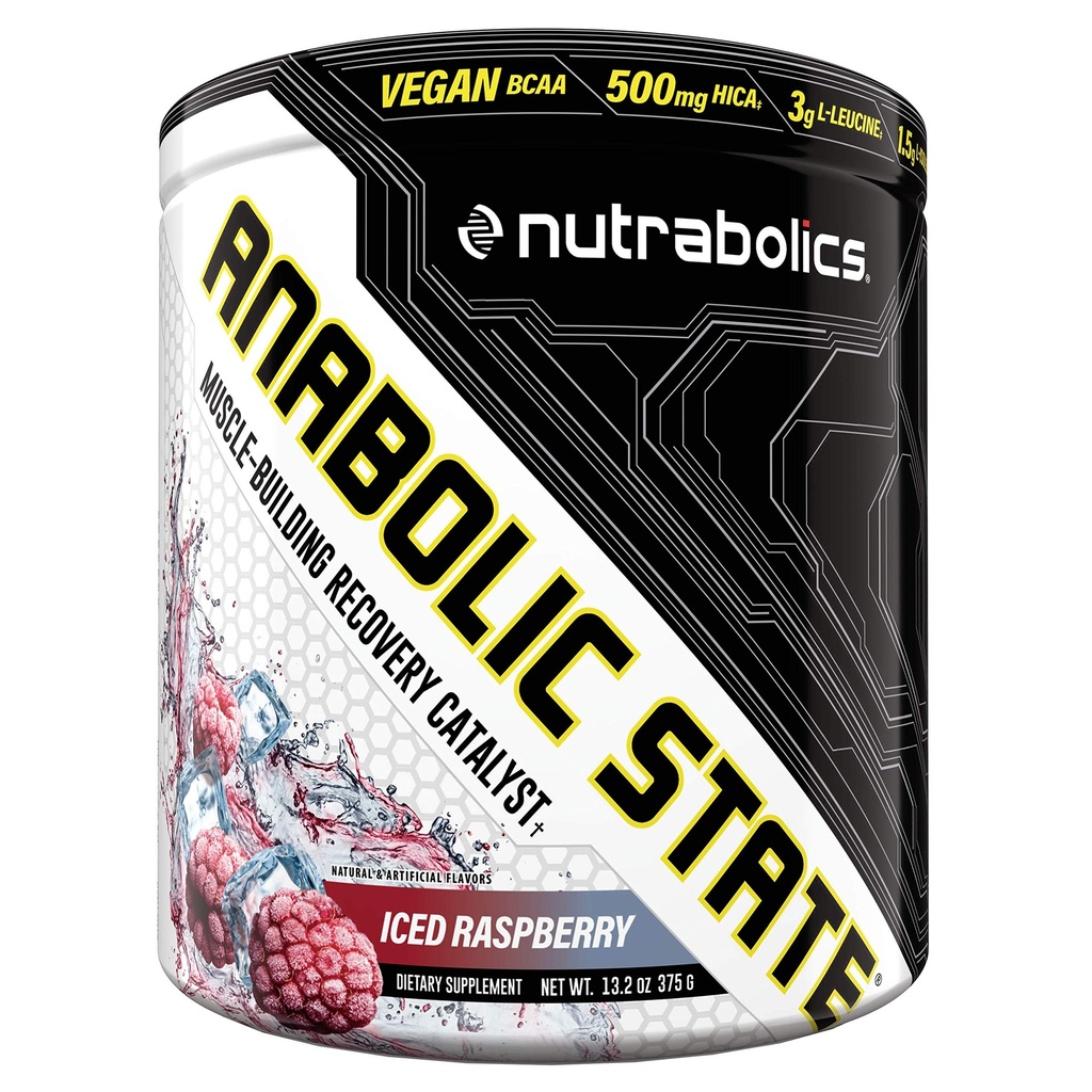Nutrabolici Supliment alimentar de stat anabolic Iced Raspberry 375g (30 Servings)