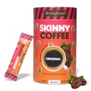 Skinny Boost Instant Sticks de cafea slab (nearomate) - Made with Arabica cafea fasole, Garcinia Cambogia, extract de ceai verde, B vitamine, Fibră și prebiotice 