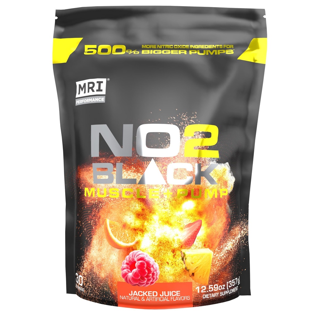RMN NO2 negru oxid de azot Supliment pentru pompa, crestere musculara, vascularitate si energie - Stim-Free Stim pre-workout cu citrullina (30 Servings) (Jacked Juice)