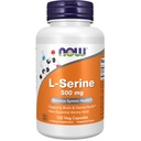 Acum Suplimente, L-Serină 500 mg, Sistem nervos Sănătate, 120 Capsule Veg