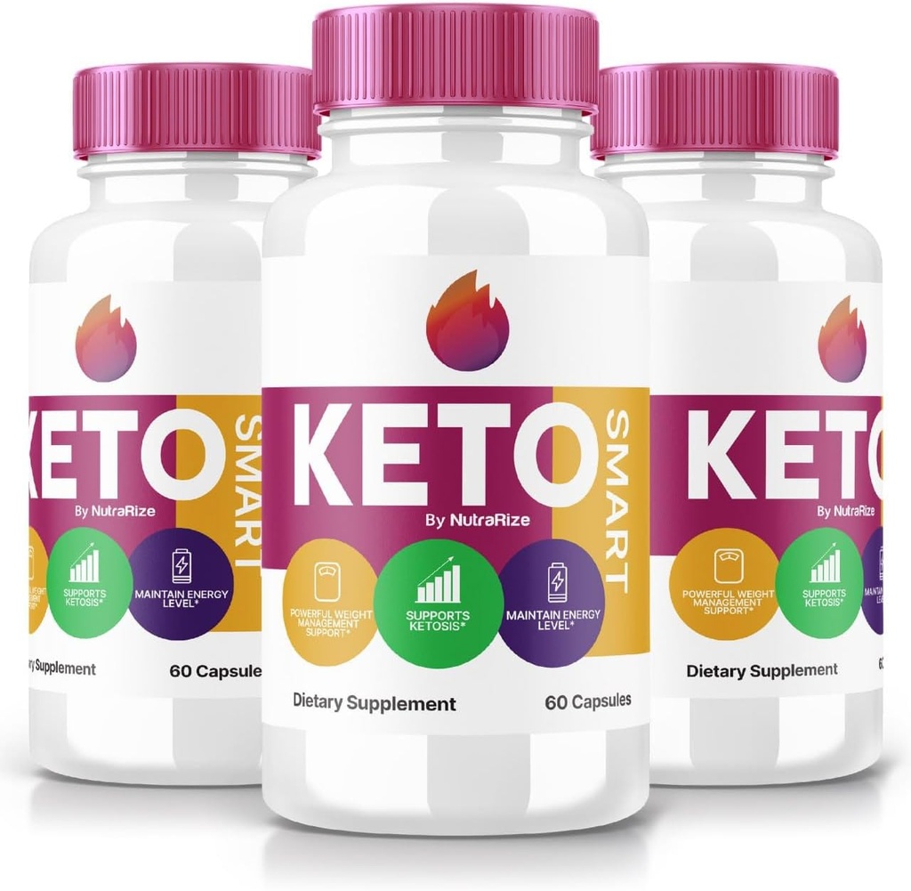 (3 ambalaj) Capsule inteligente Keto - Keto supliment alimentar inteligent pentru pierderea în greutate avansată, puterea maximă pastile toate-naturale pentru direcționarea burtă grăsime, KetoSmart Pastillas Recenzii (180 capsule)