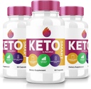(3 ambalaj) Capsule inteligente Keto - Keto supliment alimentar inteligent pentru pierderea în greutate avansată, puterea maximă pastile toate-naturale pentru direcționarea burtă grăsime, KetoSmart Pastillas Recenzii (180 capsule)