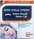 30 Natural Drog-Free Copii mai bine respirație Nasal benzi pentru congestie nazala, Alergie, Rece, Flu, Sinus, Stuffy nas, Sforăit, Deviate Septum, Sleep Aid, Performanță sportivă - Vârstele 5 și mai sus