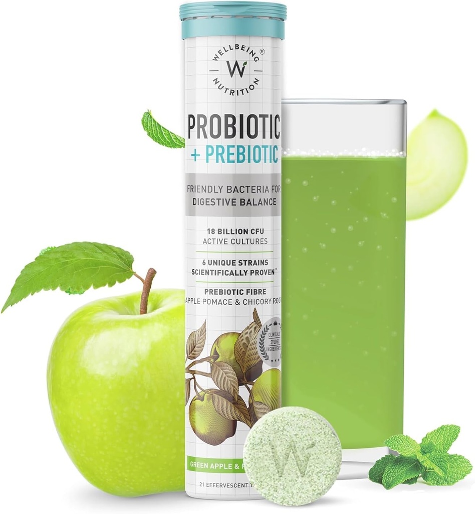 Wellbeing Nutrition Daily Probiotics + Prebiotice 
